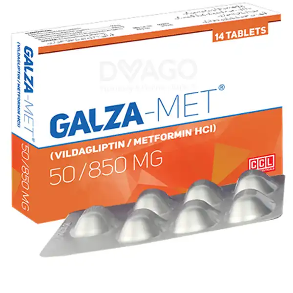 Galza-met Tablets 50mg/850mg